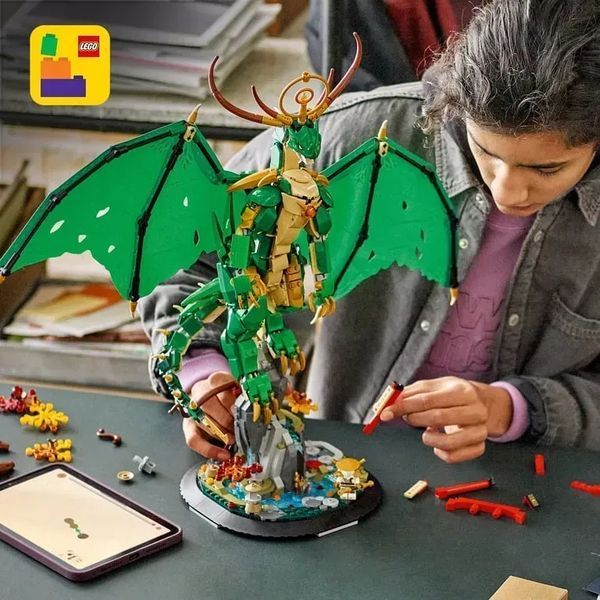 Блочный конструктор LEGO Ninjago Часовой дракон (71847) 613413 фото