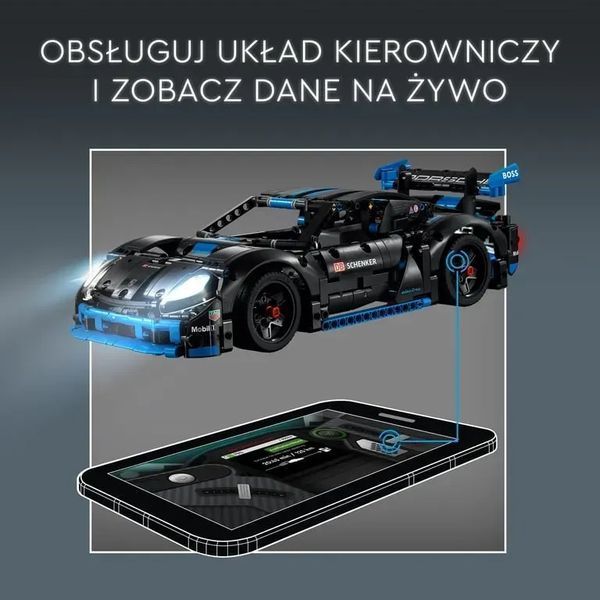 Авто-конструктор LEGO Technic Автомобіль для перегонів Porsche GT4 e-Performance (42176) 613421 фото