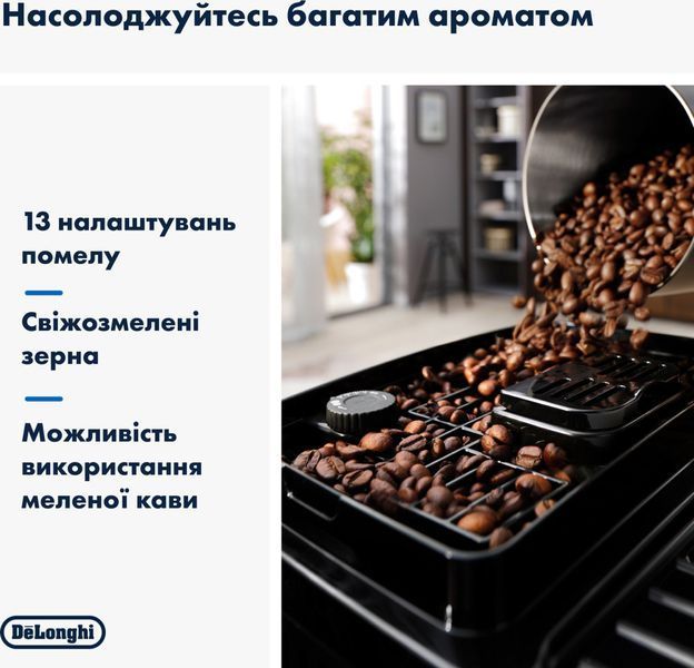 Кофемашина автоматическая Delonghi Magnifica Start ECAM 220.80.SB 016396 фото