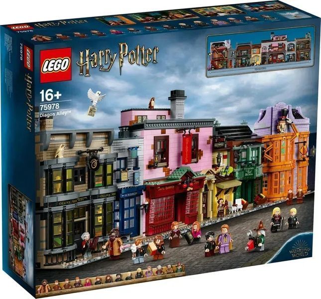 Блочный конструктор LEGO Harry Potter Косой переулок (75978) 613531 фото