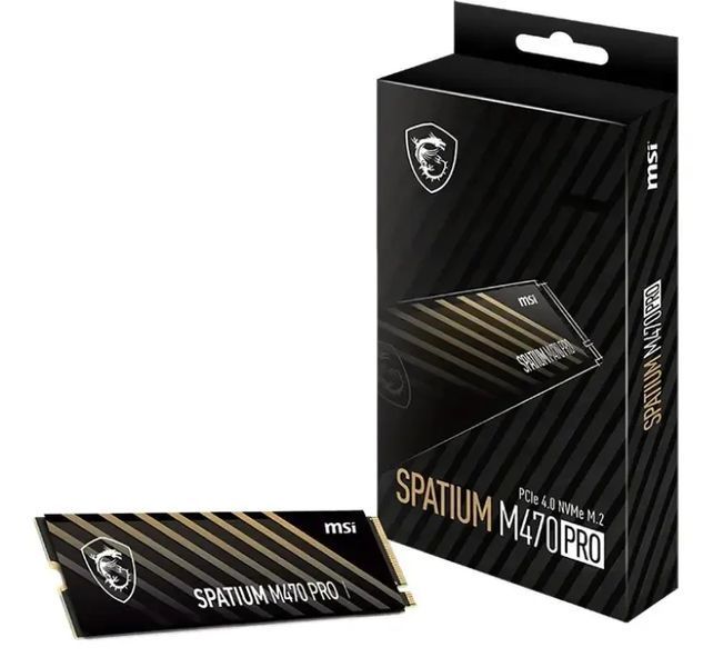SSD накопичувач MSI Spatium M470 Pro 1 TB (S78-440L0J0-P83) 572181 фото