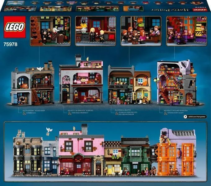 Блочный конструктор LEGO Harry Potter Косой переулок (75978) 613531 фото