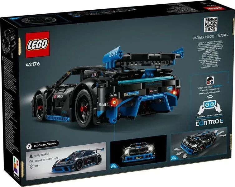 Авто-конструктор LEGO Technic Автомобіль для перегонів Porsche GT4 e-Performance (42176) 613421 фото