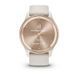 Смарт-годинник Garmin Vivomove Trend Peach Gold S. Steel Bezel w. Ivory Case and S. Band (010-02665-01) 613102 фото 3