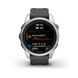 Смарт-часы Garmin Fenix 7S Pro Solar Silver w. Graphite Band (010-02776-00/01) 614158 фото 13