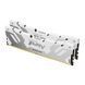 Пам'ять для настільних комп'ютерів Kingston Fury 32 GB (2x16GB) DDR5 6400 MHz Renegade Silver/White (KF564C32RWK2-32) 033193 фото 4