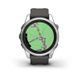 Смарт-часы Garmin Fenix 7S Pro Solar Silver w. Graphite Band (010-02776-00/01) 614158 фото 11