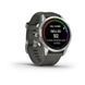 Смарт-часы Garmin Fenix 7S Pro Solar Silver w. Graphite Band (010-02776-00/01) 614158 фото 12
