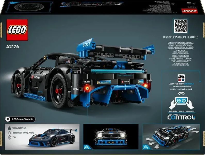 Авто-конструктор LEGO Technic Автомобіль для перегонів Porsche GT4 e-Performance (42176) 613421 фото