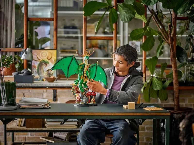 Блочный конструктор LEGO Ninjago Часовой дракон (71847) 613413 фото