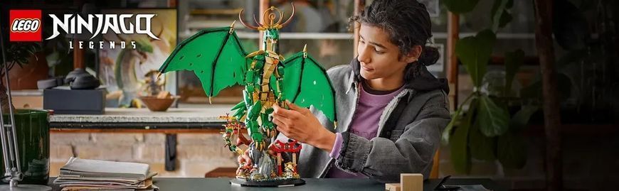 Блочный конструктор LEGO Ninjago Часовой дракон (71847) 613413 фото