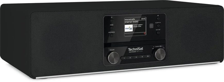 Радиоприемник TechniSat DigitRadio 380 CD IR Black 039138 фото