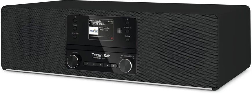 Радиоприемник TechniSat DigitRadio 380 CD IR Black 039138 фото