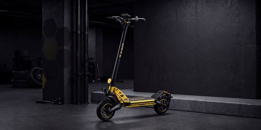 Электросамокат XRIDER F10 Special Max Edition черно-желтый 2142556 фото