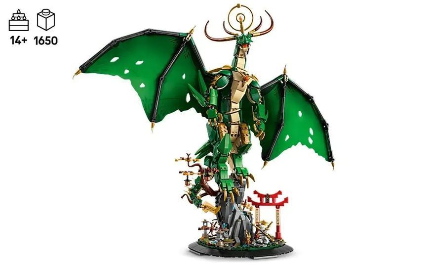 Блочный конструктор LEGO Ninjago Часовой дракон (71847) 613413 фото