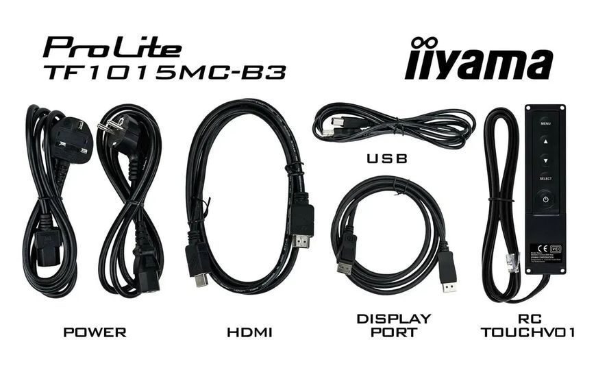 Монітор iiyama ProLite TF1015MC-B3 520378 фото