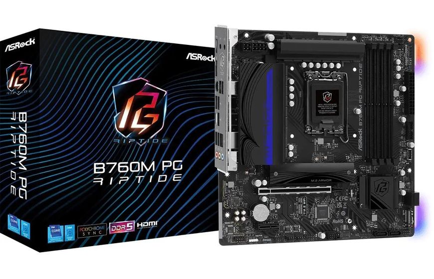 Материнська плата ASRock B760M PG Riptide 479755 фото