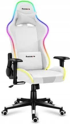 Компьютерное кресло для геймера Huzaro Force 6.2 White RGB 019048 фото