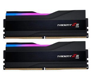 Пам'ять для настільних комп'ютерів G.Skill 32 GB (2x16GB) DDR5 6000 MHz Trident Z5 RGB Black (F5-6000J3636F16GX2-TZ5RK) 363907ua фото