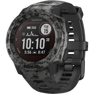 Смарт-годинник Garmin Instinct Solar Graphite Camo (010-02293-05/010-02293-15) 035097 фото