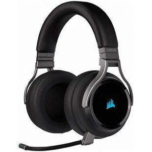 Навушники з мікрофоном Corsair VIRTUOSO RGB WIRELESS Black (CA-9011185) 029742 фото