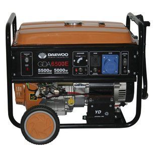 Бензиновый генератор Daewoo Power GDA 6500E 000078 фото