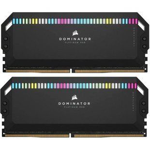 Пам'ять для настільних комп'ютерів Corsair 32 GB (2x16GB) DDR5 6000 MHz Dominator Platinum RGB (CMT32GX5M2X6000C36) 027591 фото