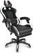 Компьютерное кресло для геймера Hell's U-Warrior Skin Black/White 606540 фото 4