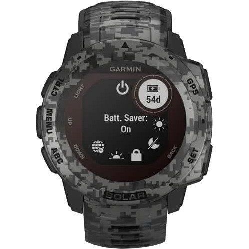 Смарт-годинник Garmin Instinct Solar Graphite Camo (010-02293-05/010-02293-15) 035097 фото