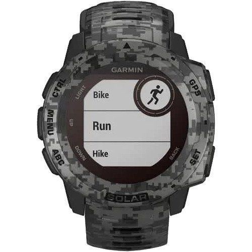Смарт-годинник Garmin Instinct Solar Graphite Camo (010-02293-05/010-02293-15) 035097 фото
