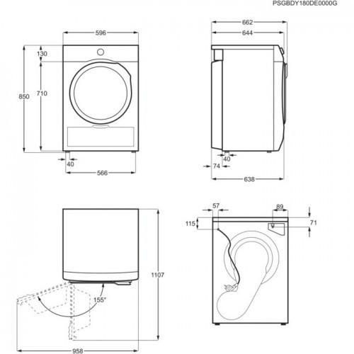Сушильна машина Electrolux EW9H188SPC 040685 фото