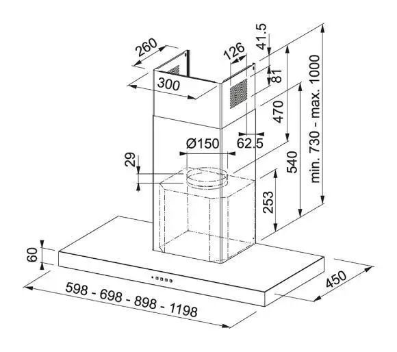 Витяжка вбудована Franke Format FDF EV8 90 XS 006186 фото