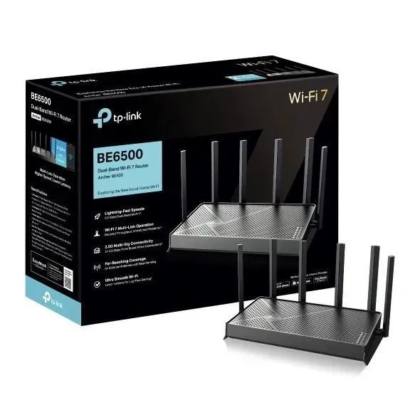 Беспроводной маршрутизатор (роутер) TP-Link Archer BE400 572202 фото