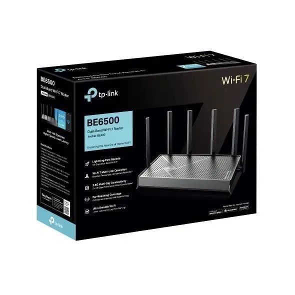 Беспроводной маршрутизатор (роутер) TP-Link Archer BE400 572202 фото