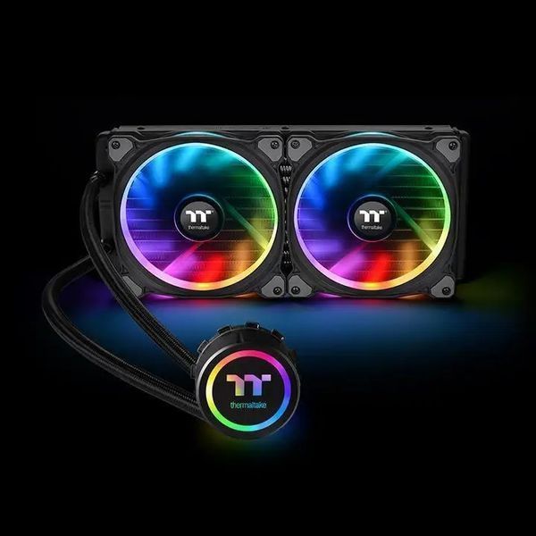 Водяное охлаждение Thermaltake Floe Riing RGB 280 TT Premium Edition (CL-W167-PL14SW-A) 013223 фото