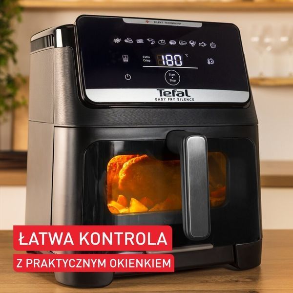Фритюрниця без масла TEFAL EY8468E0 Easy Fry Silence 7л тиха робота 2094590 фото