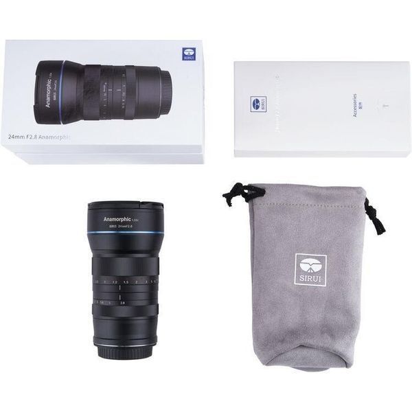 Анаморфный объектив Sirui 24mm f/2.8 Anamorphic 1.33x Nikon Z-Mount (SR24-Z) 004129 фото