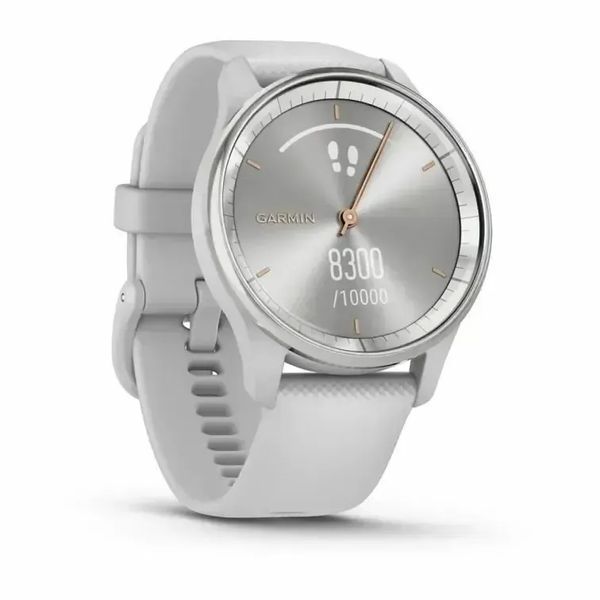 Смарт-годинник Garmin Vivomove Trend Silver S. Steel Bezel w. Mist Gray Case and S. Band (010-02665-03) 612688 фото