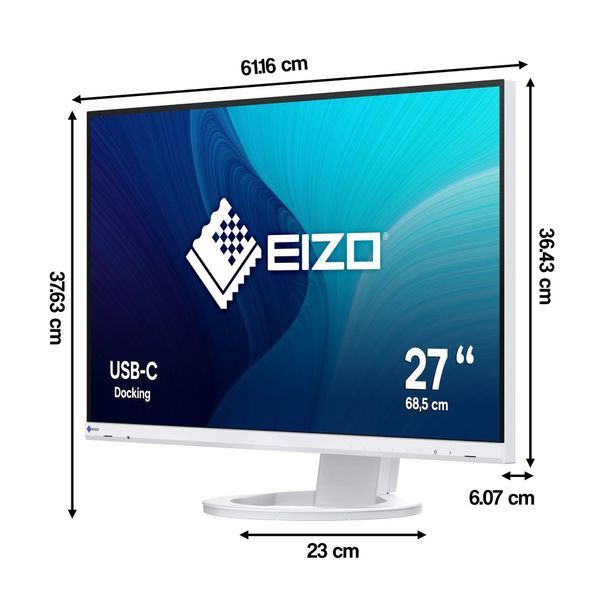 Монітор EIZO FlexScan EV2720S-WT 27" 2560x1440px IPS 2103225 фото