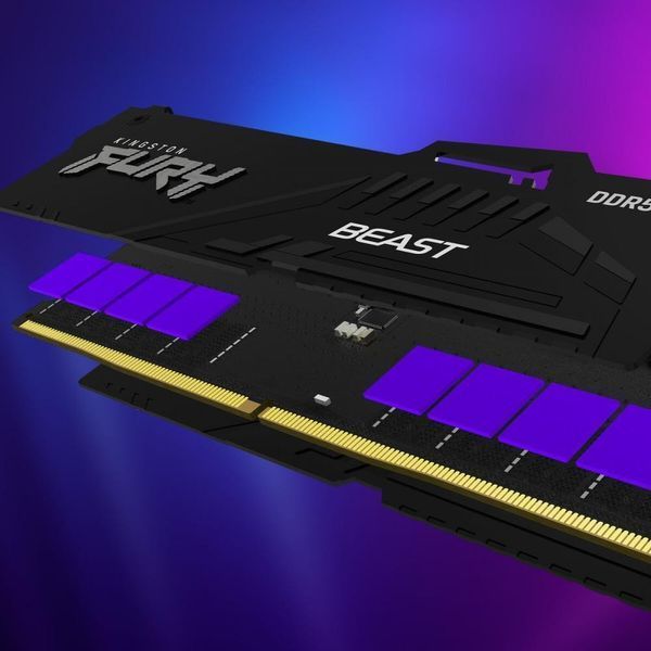 Память для настольных компьютеров Kingston FURY 32 GB (2x16GB) DDR5 6000 MHz FURY Beast RGB (KF560C36BBEAK2-32) 033761 фото