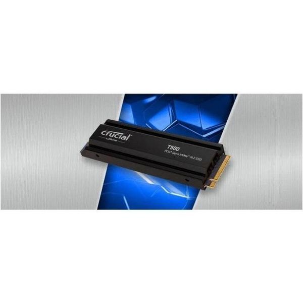 SSD накопичувач Crucial T500 2 TB with Heatsink (CT2000T500SSD5) 001878 фото