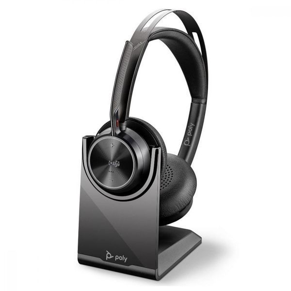 Наушники с микрофоном POLY Focus 2-M USB-A HS Black (77Y87AA) 029788 фото