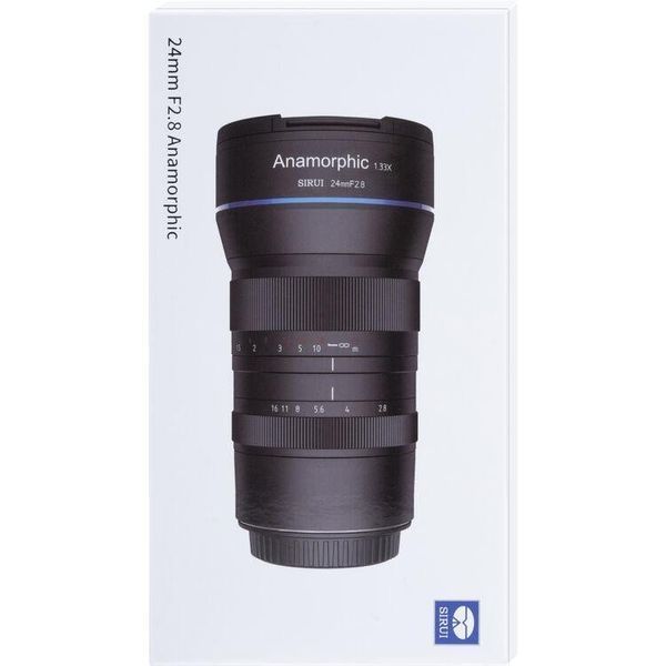 Анаморфный объектив Sirui 24mm f/2.8 Anamorphic 1.33x Nikon Z-Mount (SR24-Z) 004129 фото