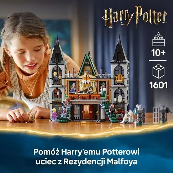Блочный конструктор LEGO Harry Potter Имение семьи Малфой (76453) 613409 фото