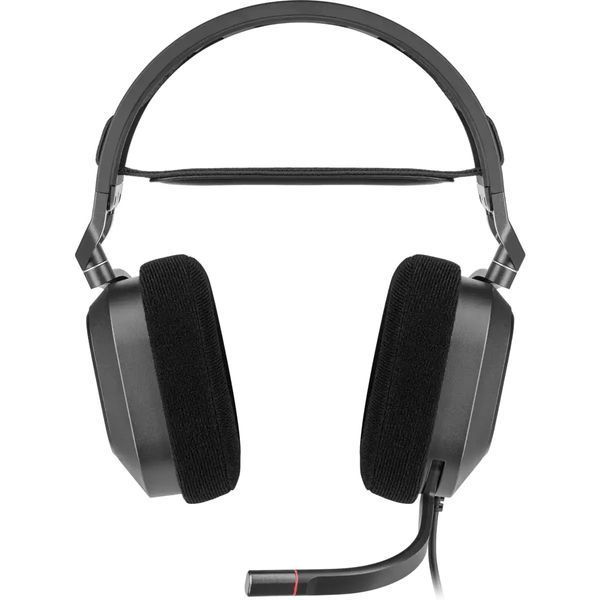 Навушники з мікрофоном Corsair HS80 RGB USB Carbon (CA-9011237) 028678 фото