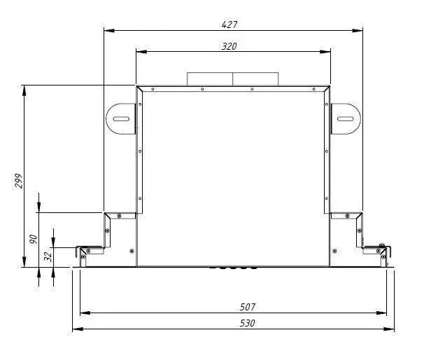 Вытяжка встраиваемая Akpo WK-10 Neva Glass White 006880 фото