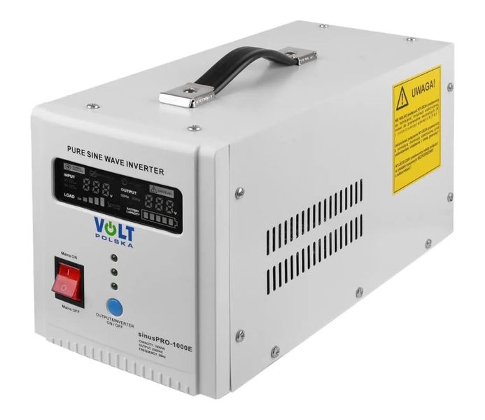 Линейно-интерактивный ИБП Volt Polska Sinus Pro 1000 E 12V (3SP091012E) 459827 фото