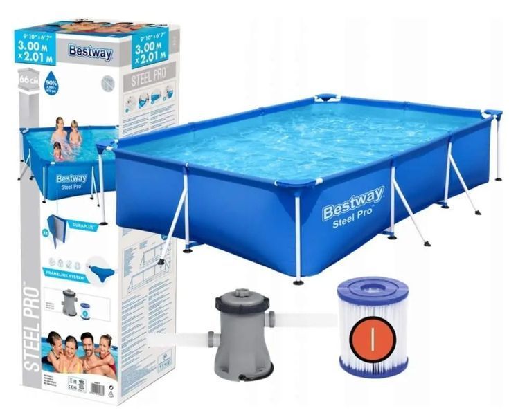 Бассейн каркасный Bestway 56411 004909 фото
