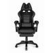 Компьютерное кресло для геймера Hell's HC-1039 Black Fabric 018576 фото 1