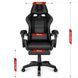 Компьютерное кресло для геймера Hell's HC-1039 Black Fabric 018576 фото 4